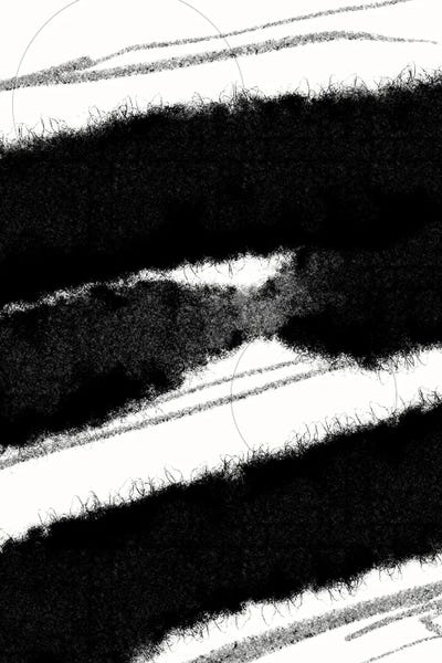 Black & White Patterns: Swiping II by Nicholas Holman