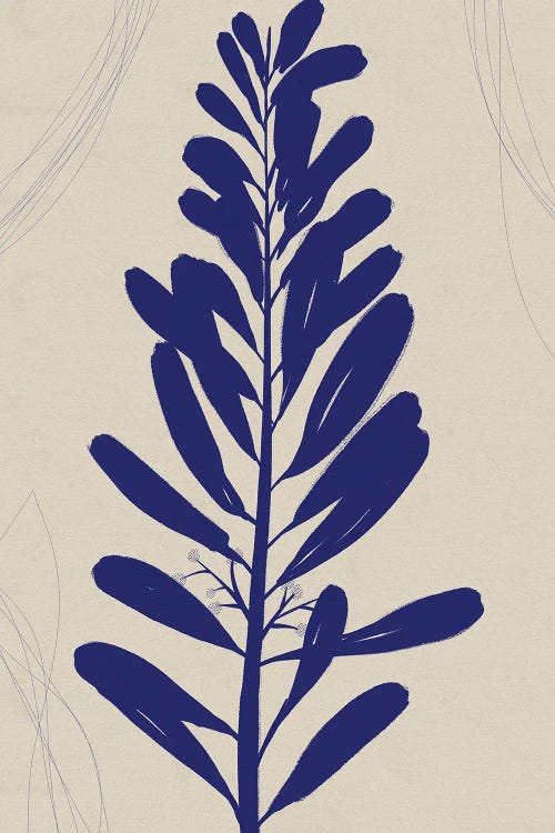 Blue Print Botanical I