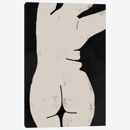 Chalk Nude II Canvas Print #NHN6} by Nicholas Holman Canvas Art Print
