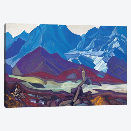 From Beyond, 1936 Canvas Print #NHR11} by Nicholas Roerich Canvas Artwork