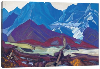 From Beyond, 1936 Canvas Art Print - Nicholas Roerich