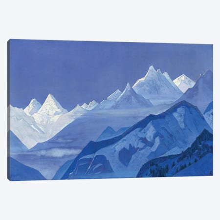 Guru-Guri Dhar, 1931 Canvas Print #NHR13} by Nicholas Roerich Canvas Wall Art