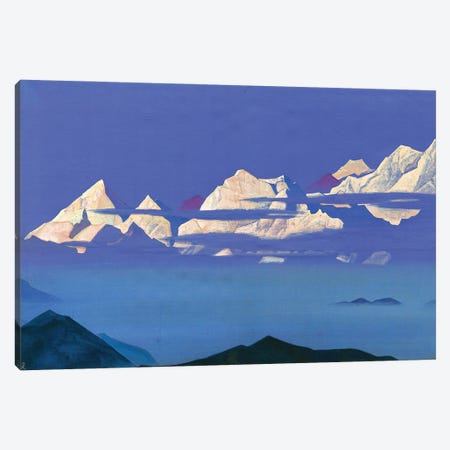 Himalayas 1933 Canvas Print #NHR15} by Nicholas Roerich Art Print