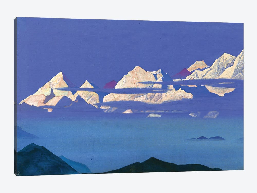 Himalayas 1933 by Nicholas Roerich 1-piece Canvas Art