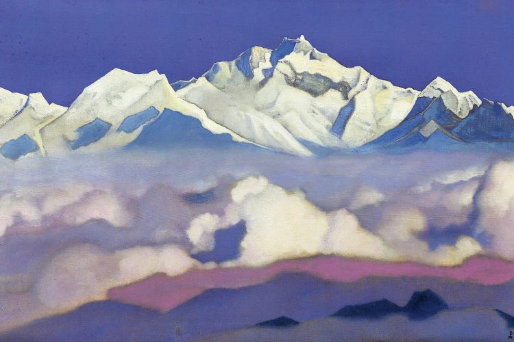 Kanchenjunga, 1936 by Nicholas Roerich wall art