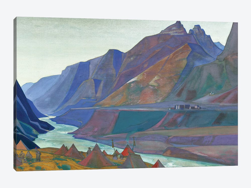 Koksar Camp, 1932 by Nicholas Roerich 1-piece Art Print