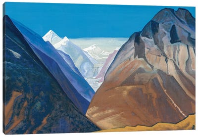 Lahul, 1932 Canvas Art Print - Nicholas Roerich