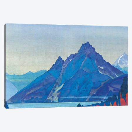 Lake Of The Nagas, 1932 Canvas Print #NHR25} by Nicholas Roerich Canvas Artwork