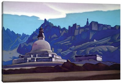 Burial Mound, Ladakh, 1937 Canvas Art Print