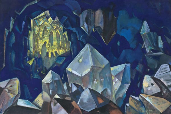 Indigo: Most Sacred , 1933 by Nicholas Roerich
