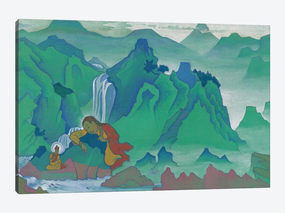 Padma Sambhava, 'Banners Of The East' Series, 1924 by Nicholas Roerich 1-piece Art Print