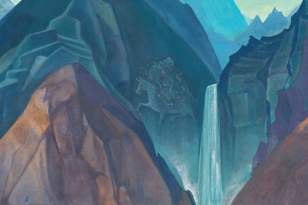 Nicholas Roerich: Palden Lhamo, 1931 by Nicholas Roerich