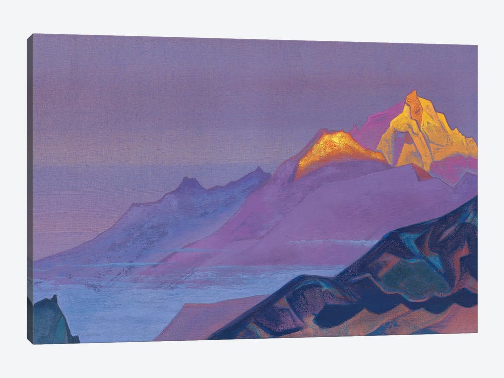 Path To Shambhala, 1933 by Nicholas Roerich 1-piece Canvas Wall Art