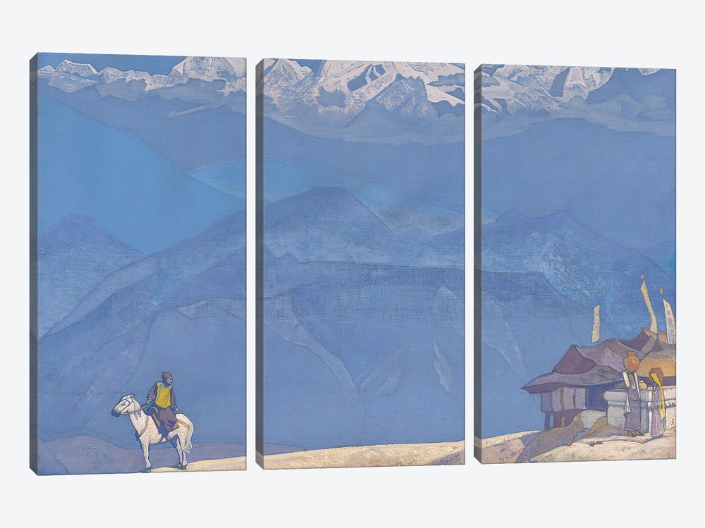 Remember', 'His Country' Series, 1924 by Nicholas Roerich 3-piece Canvas Art Print