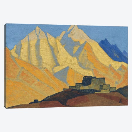 Sacred Himalayas, 1933 Canvas Print #NHR47} by Nicholas Roerich Canvas Artwork