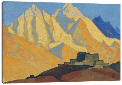 Sacred Himalayas, 1933 Canvas Art Print - The Himalayas Art