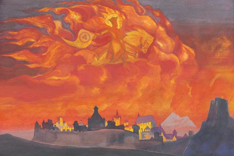 Sophiathe Wisdom Of The Almighty, 1932 by Nicholas Roerich wall art