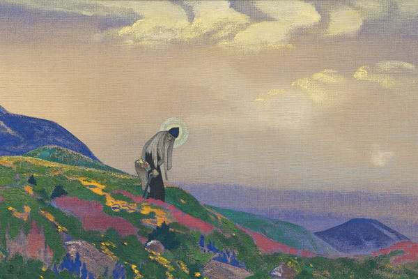 Nicholas Roerich: St. Panteleimon The Healer, 1931 by Nicholas Roerich