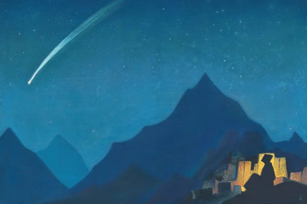 Nicholas Roerich: Star Of The Hero, 1936 by Nicholas Roerich
