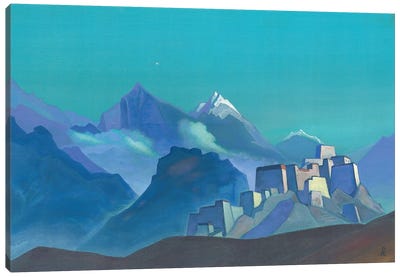 Star Of The Morning, 1932 Canvas Art Print - Nicholas Roerich