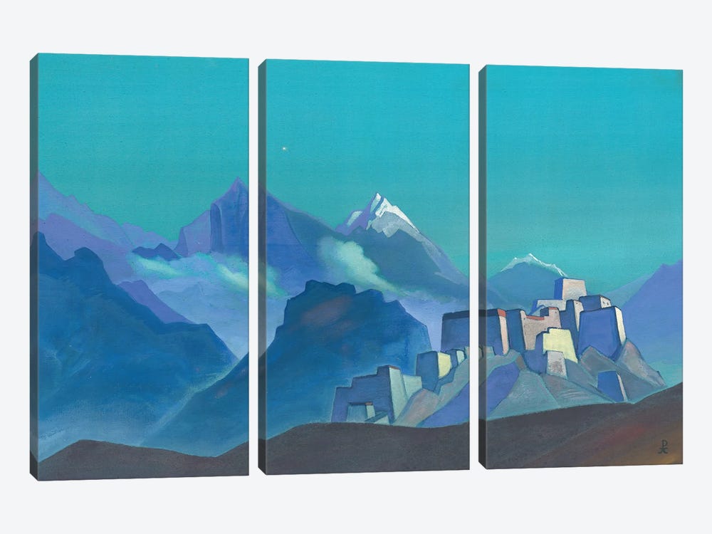 Star Of The Morning, 1932 by Nicholas Roerich 3-piece Canvas Art
