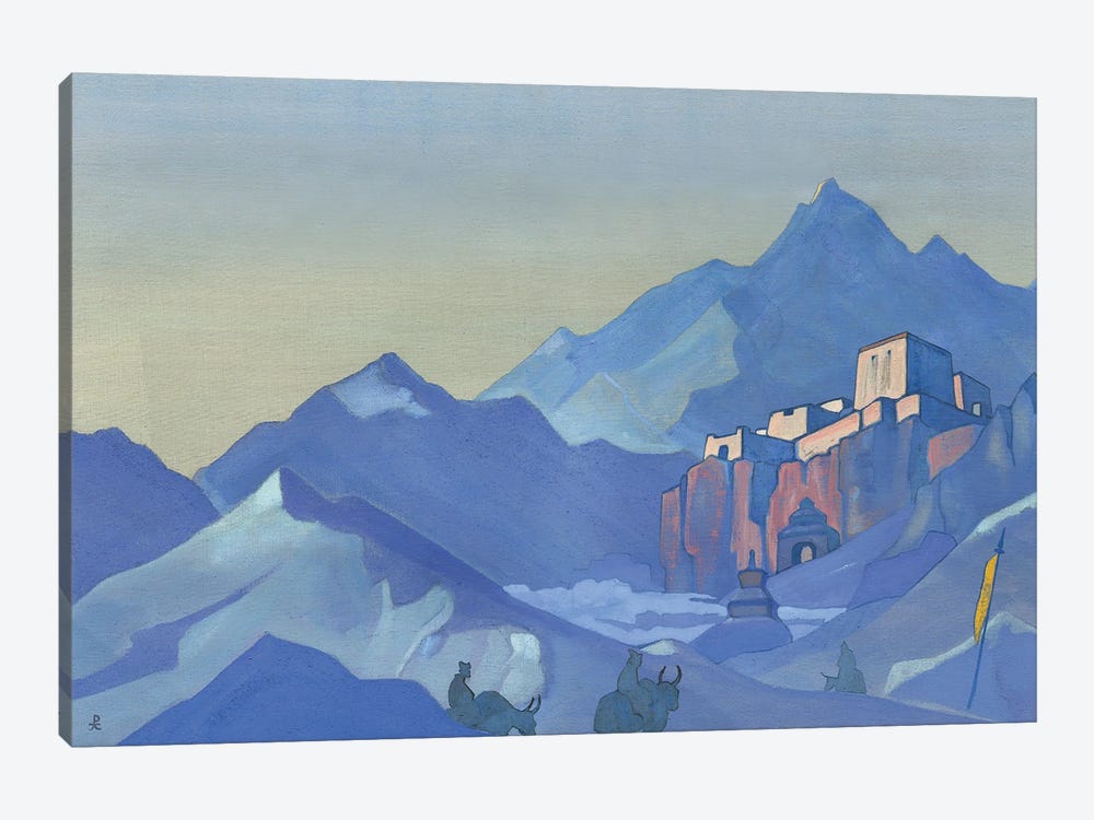 Stronghold Of The Spirit, 1932 by Nicholas Roerich 1-piece Canvas Art Print