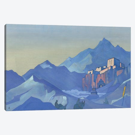 Stronghold Of The Spirit, 1932 Canvas Print #NHR54} by Nicholas Roerich Canvas Print
