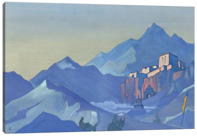 Stronghold Of The Spirit, 1932 Canvas Art Print - Nicholas Roerich