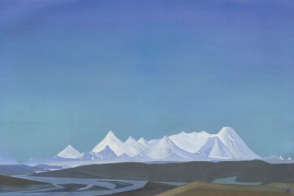 Nicholas Roerich: The Greatest And Holiest Of Tangla, 1932 by Nicholas Roerich
