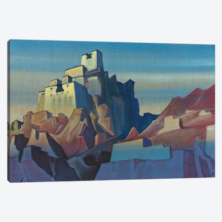 Castle In Ladakh, 1933 Canvas Print #NHR5} by Nicholas Roerich Canvas Art