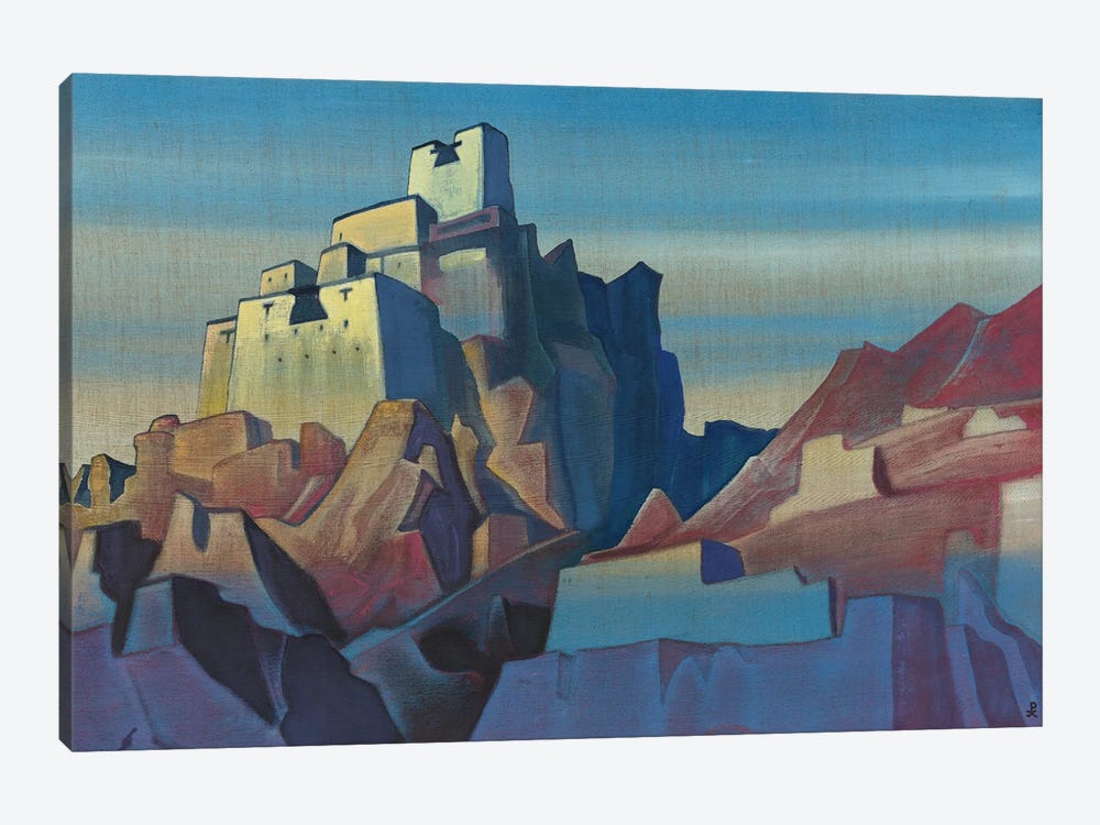 Castle In Ladakh, 1933 by Nicholas Roerich 1-piece Canvas Art