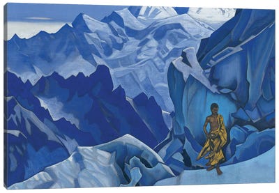 The Unspilled Chalice, 1927 Canvas Art Print - Nicholas Roerich