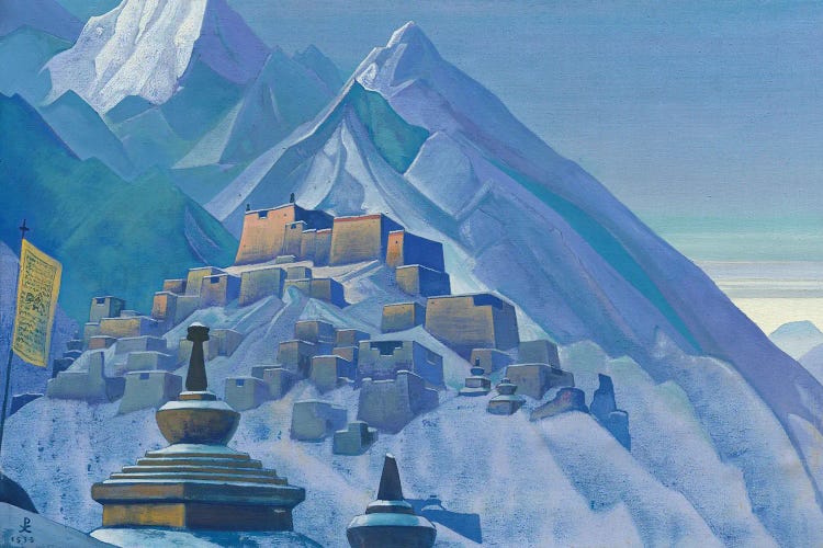 Tibet, Himalayas, 1933 by Nicholas Roerich wall art