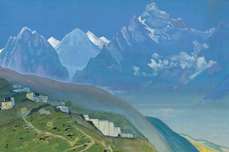 To Kailas, Lahul, 1932 by Nicholas Roerich wall art