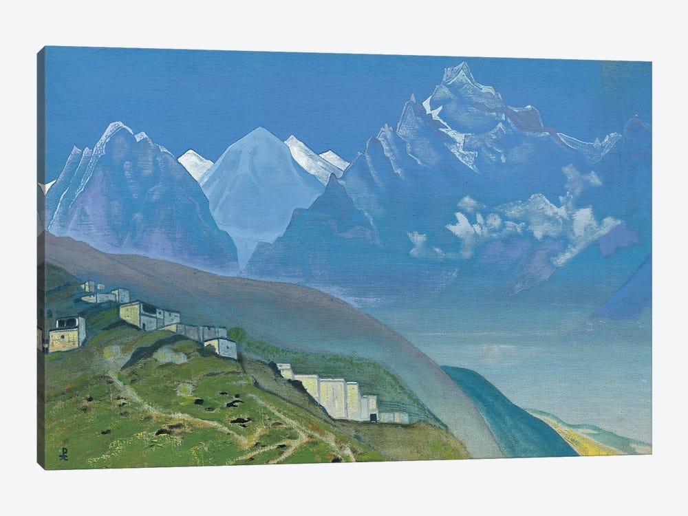 To Kailas, Lahul, 1932 by Nicholas Roerich 1-piece Canvas Print