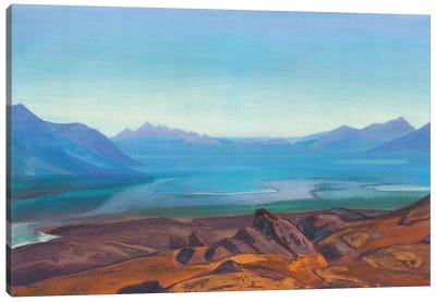 Dangra Yumtso, 1932 Canvas Art Print - Nicholas Roerich