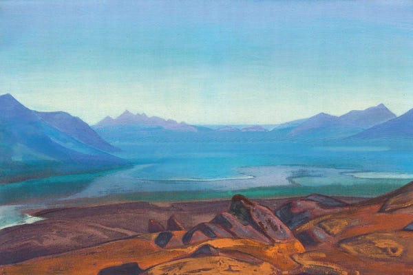 China: Dangra Yumtso, 1932 by Nicholas Roerich
