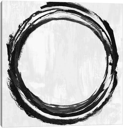 Circle Black II Canvas Art Print
