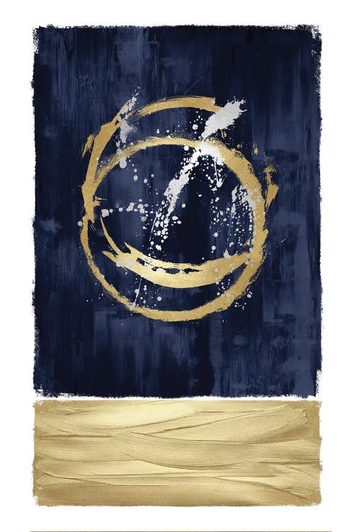 Inward Blue I by Natalie Harris wall art