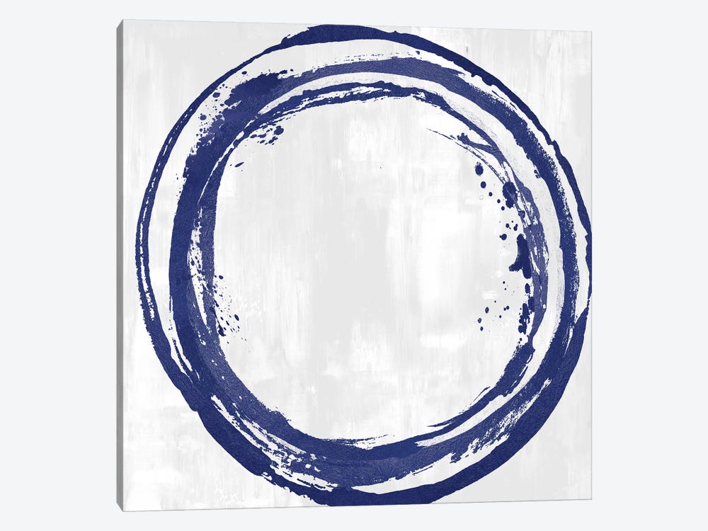 Circle Blue I by Natalie Harris 1-piece Art Print