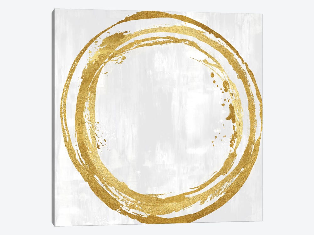 Circle Gold I by Natalie Harris 1-piece Canvas Art Print
