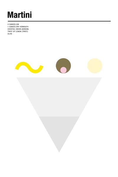 Minimalist Décor: Martini by Nick Barclay