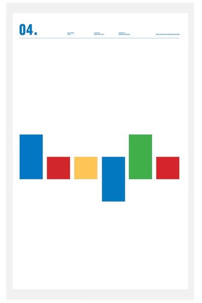 Minimalist Posters: Google by Nick Barclay