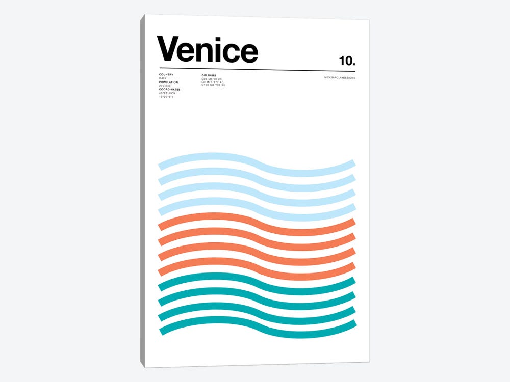 Venice by Nick Barclay 1-piece Art Print