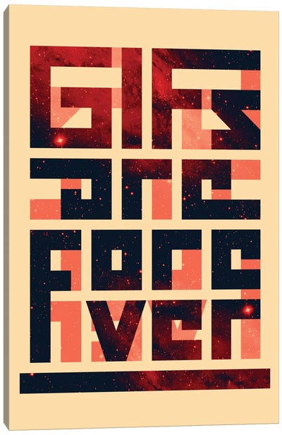 GIFs Are Forever Canvas Art Print - Nicebleed