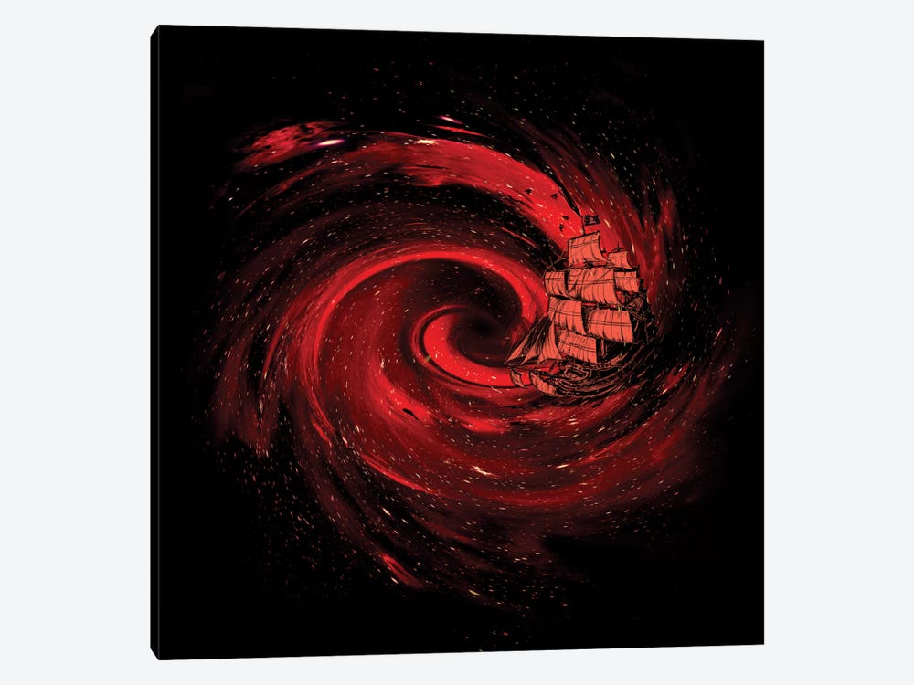 Journey To The Edge Of The Universe by Nicebleed 1-piece Canvas Wall Art
