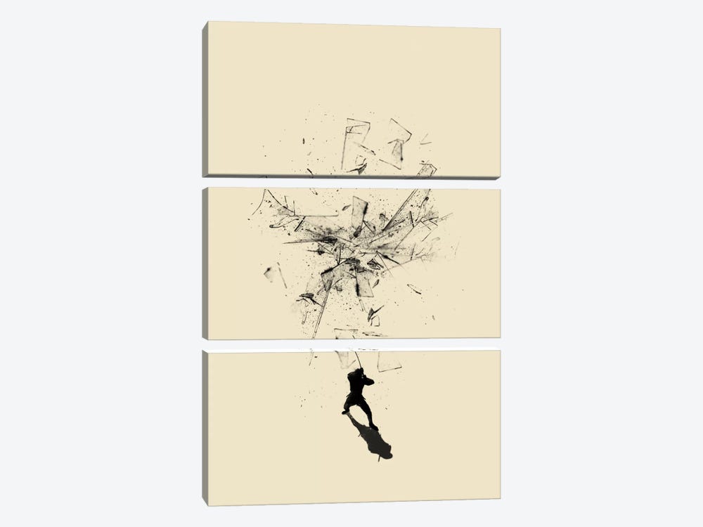 Ninja Moves by Nicebleed 3-piece Canvas Art