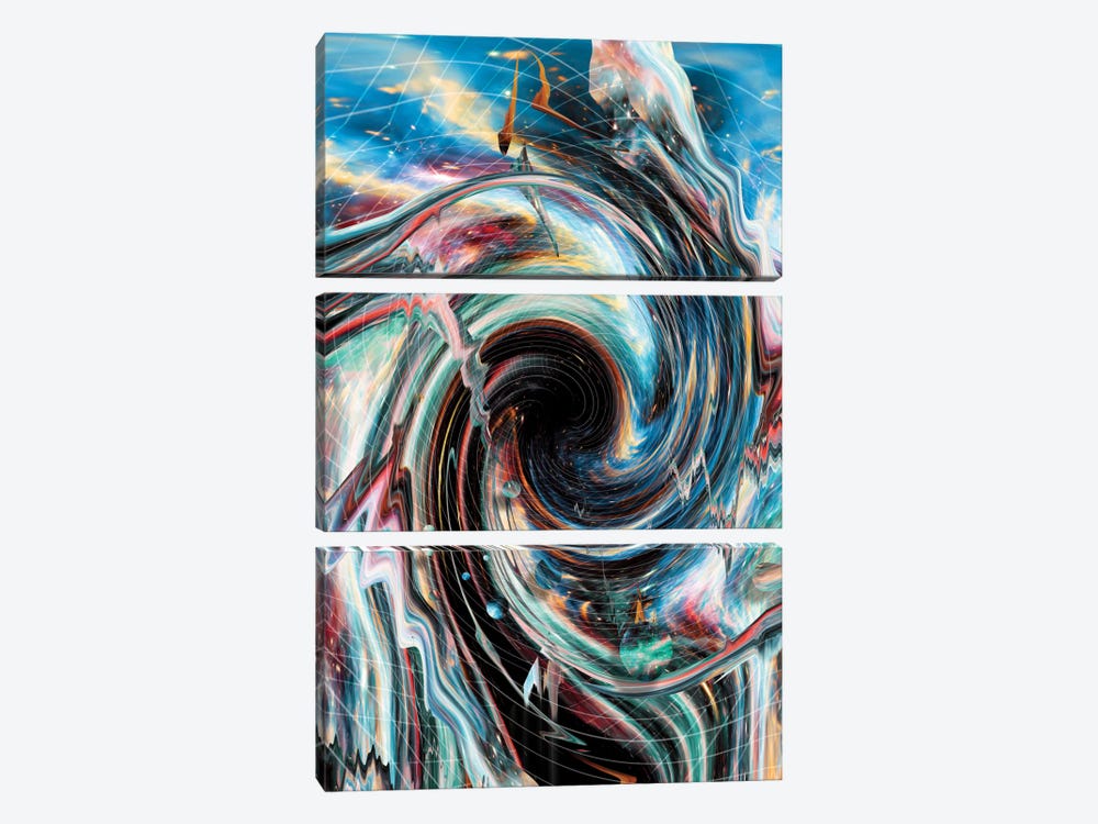 Pipe Dream by Nicebleed 3-piece Canvas Art