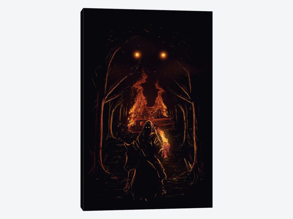 The Arsonist by Nicebleed 1-piece Canvas Print