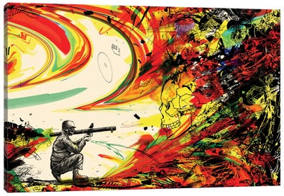 Bazooka Overload Canvas Art Print - Nicebleed